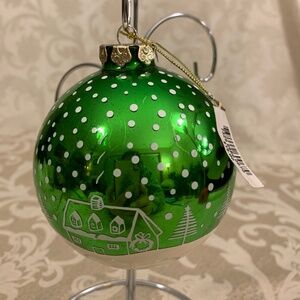 Martha Stewart Christmas Green Ball